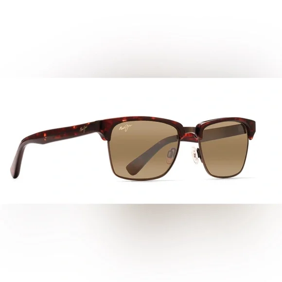 Maui Jim Kawika Brown Tortoise Sunglasses - Picture 1 of 15